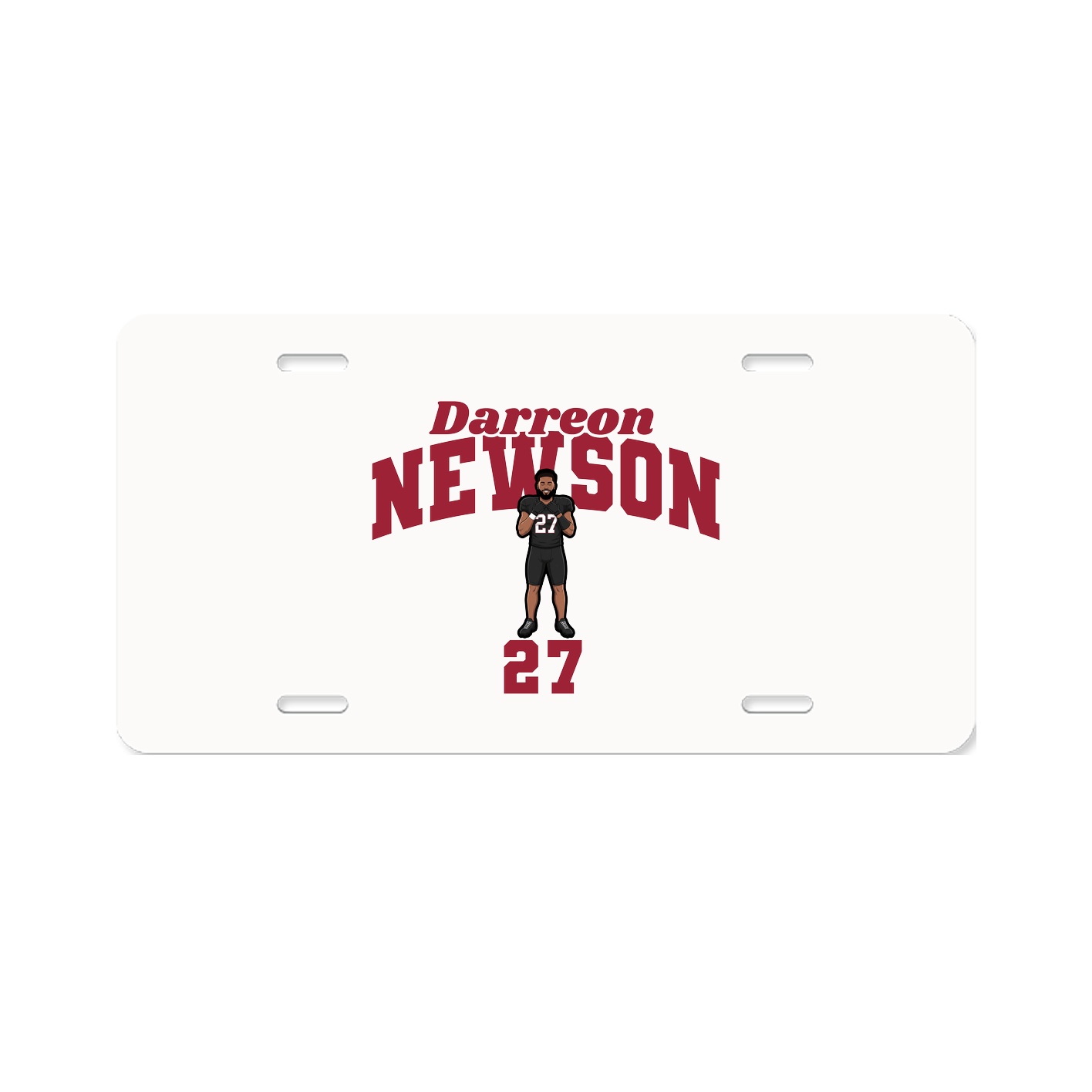 License Plate — Signature Arch in Classic