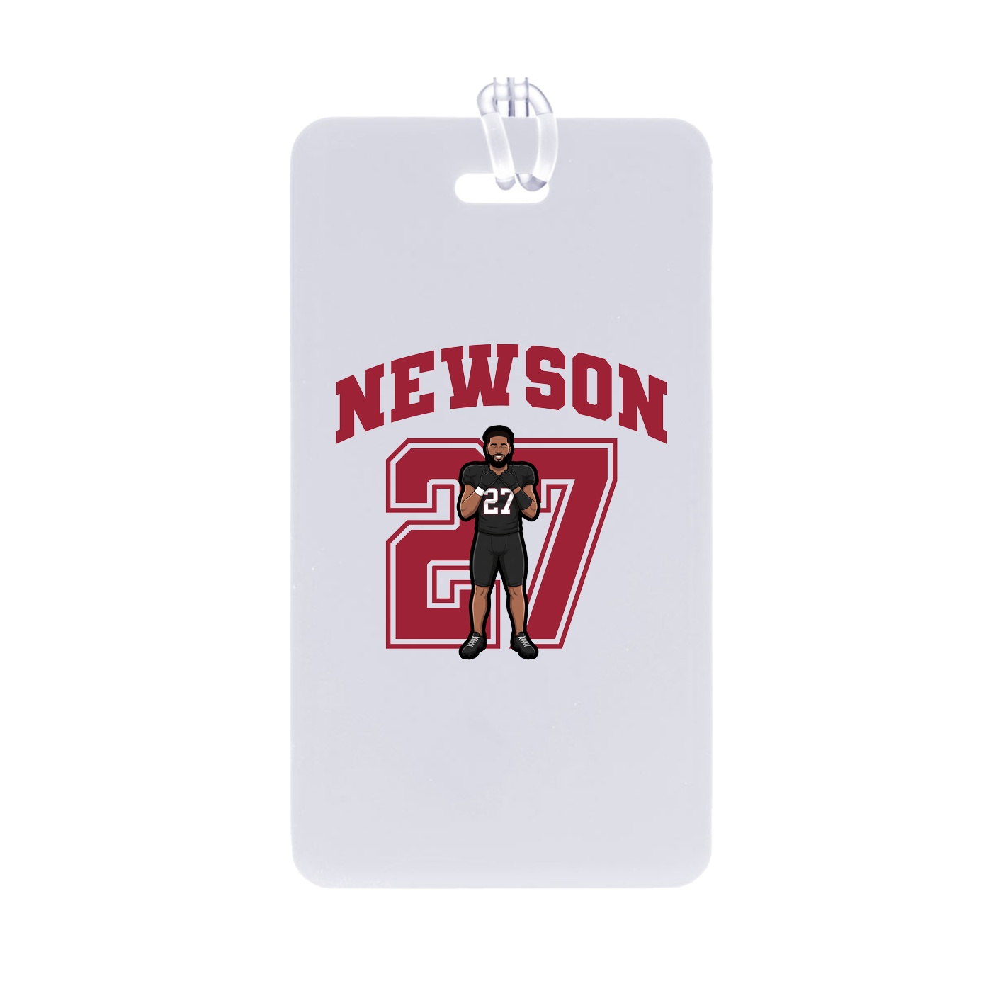 Bag Tag — Number in Classic