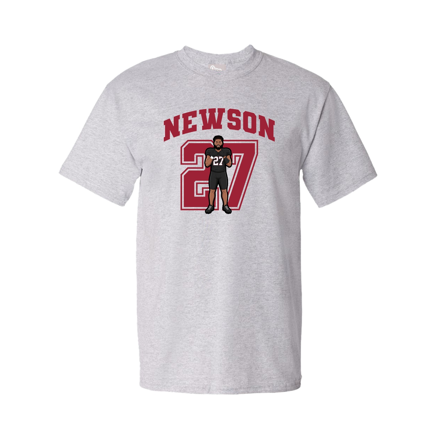 Tee — Number in Grey