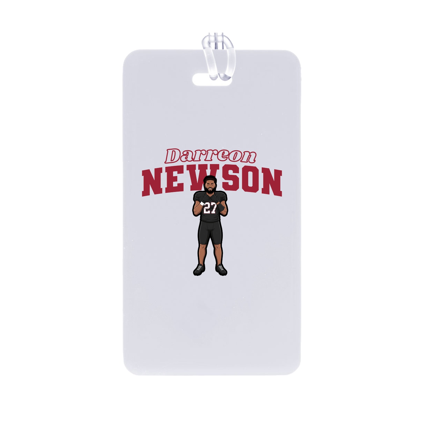Bag Tag — Name Arch in Classic