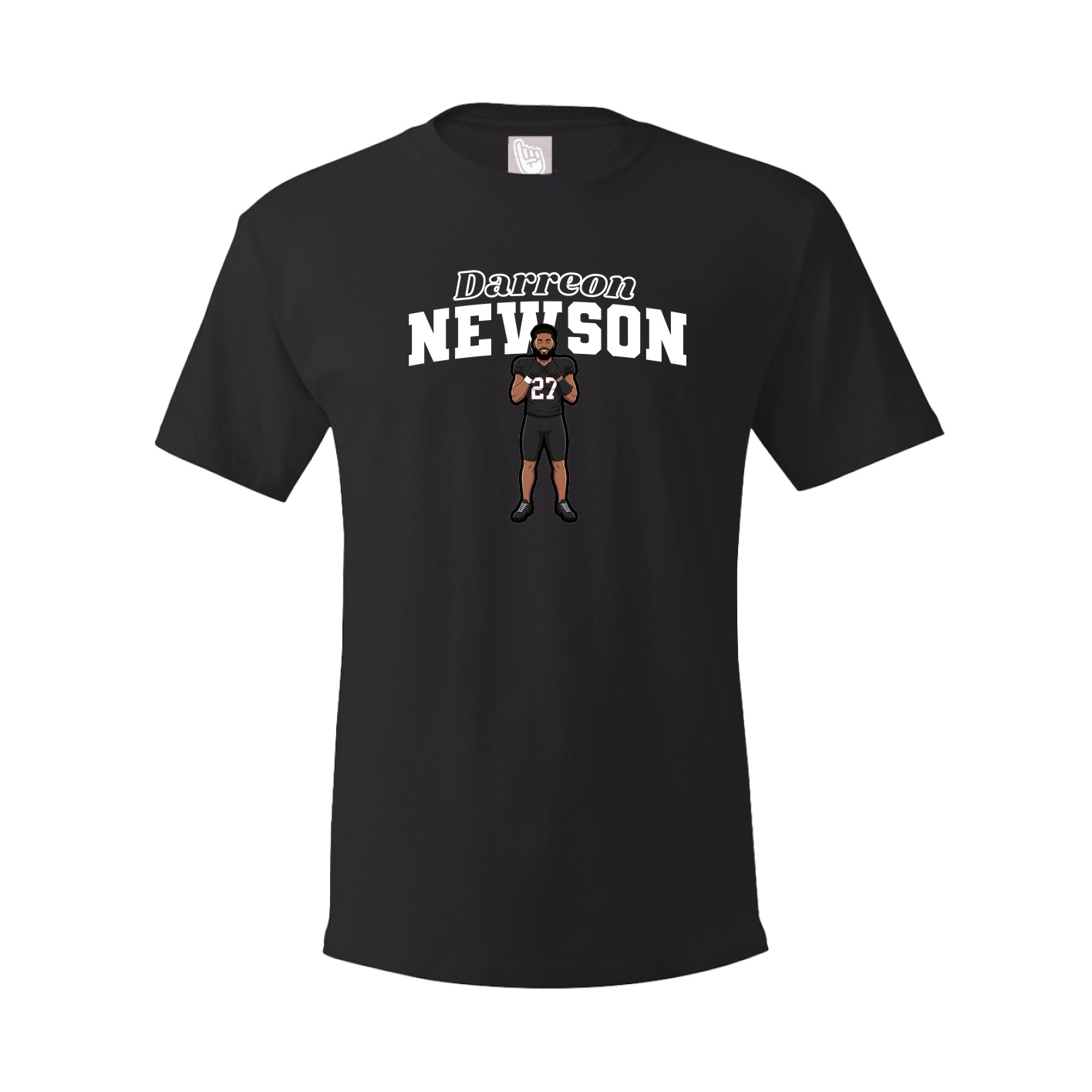 Tee — Name Arch in Black
