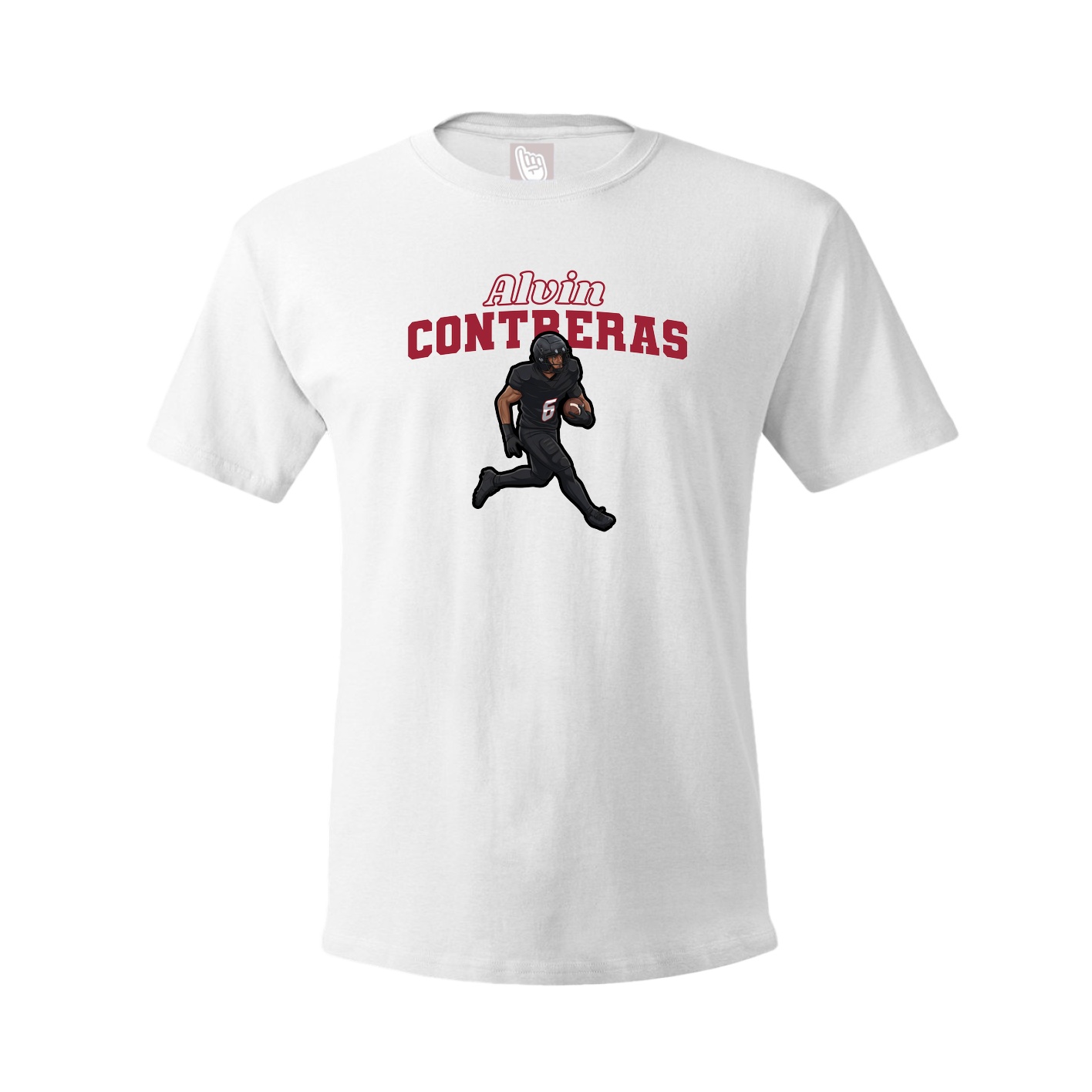 Tee — Name Arch in White