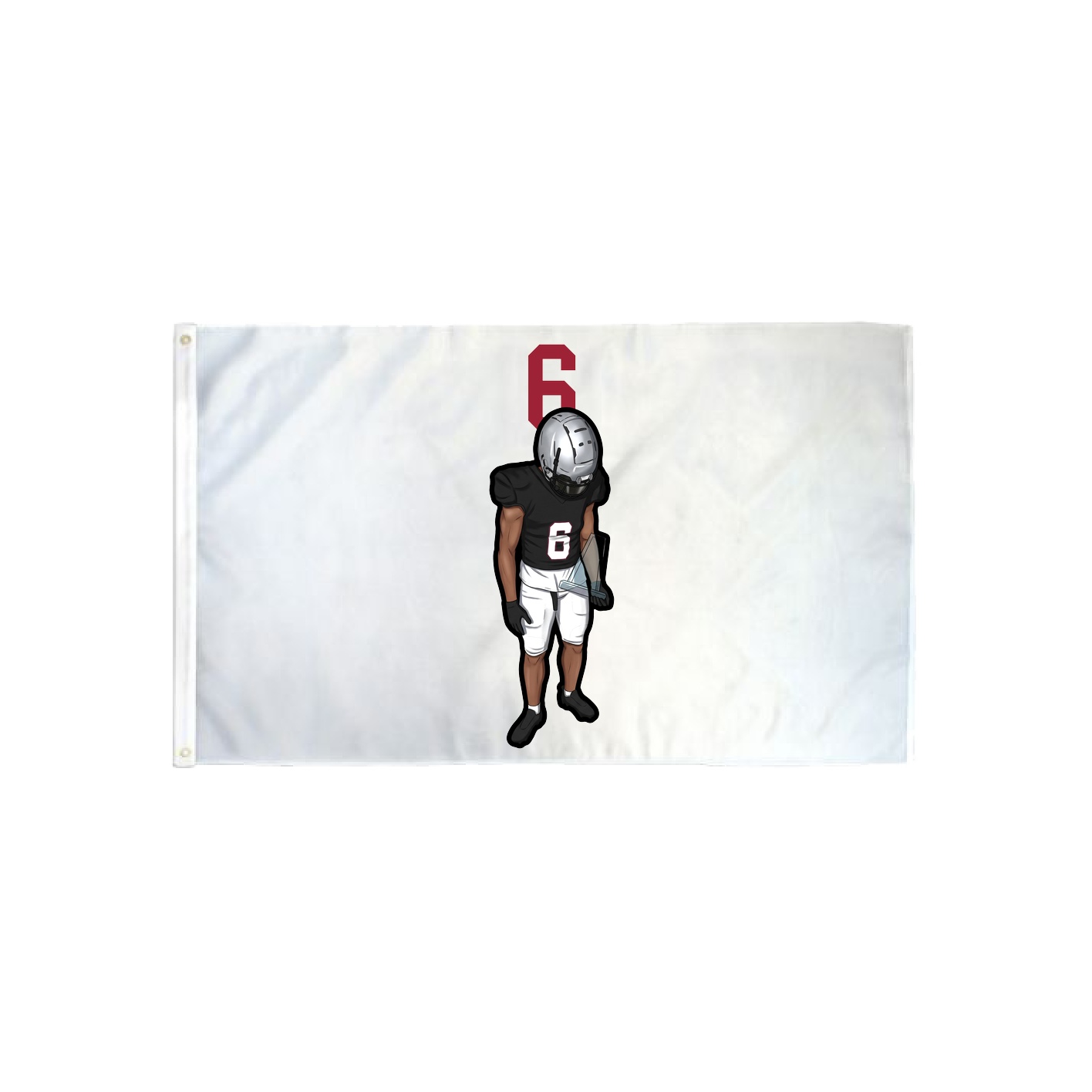3x5 Flag — Number Top in Classic