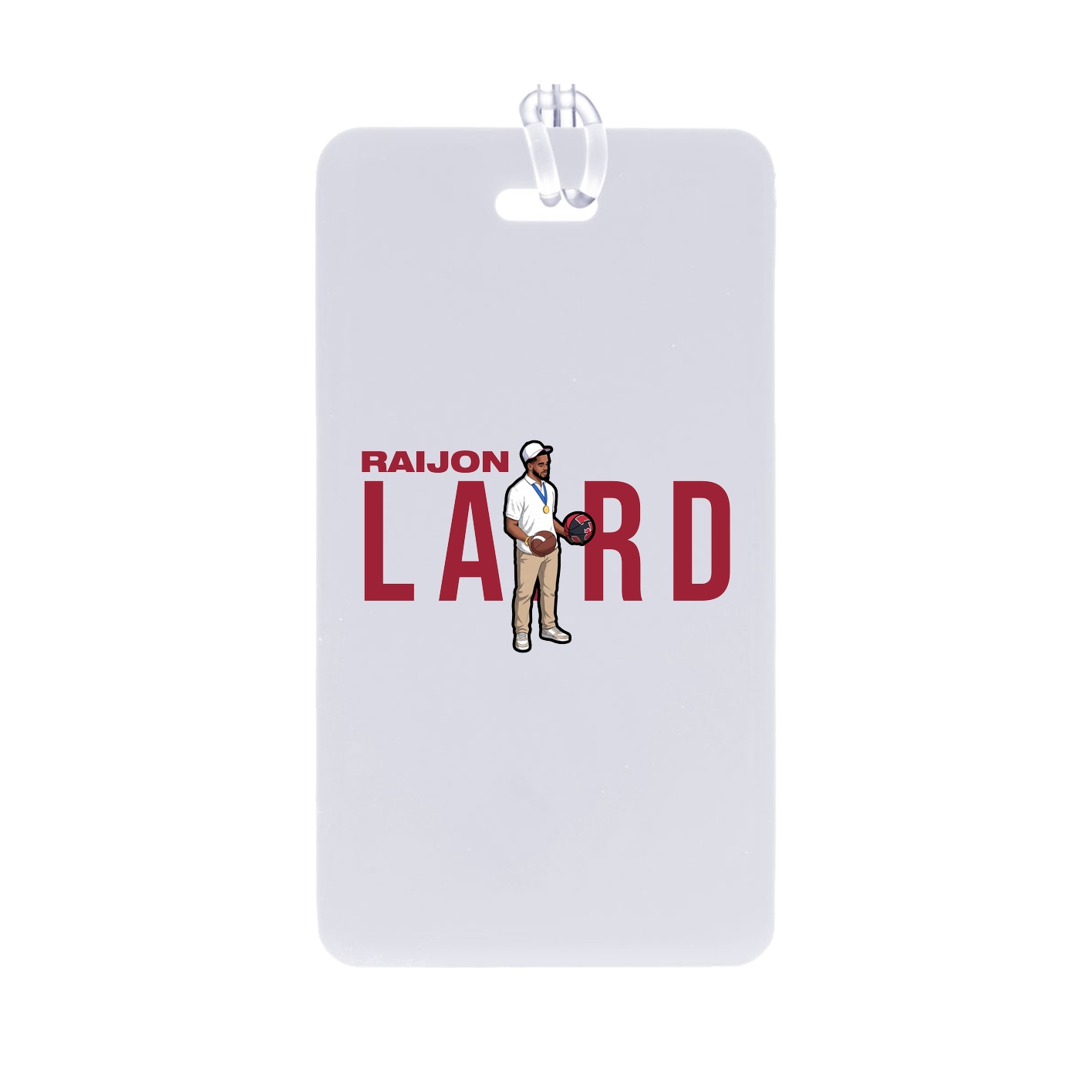 Bag Tag — Player Name in Classic