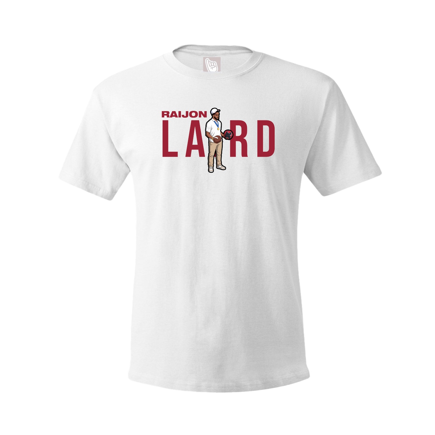 Youth Tee — Player Name in White