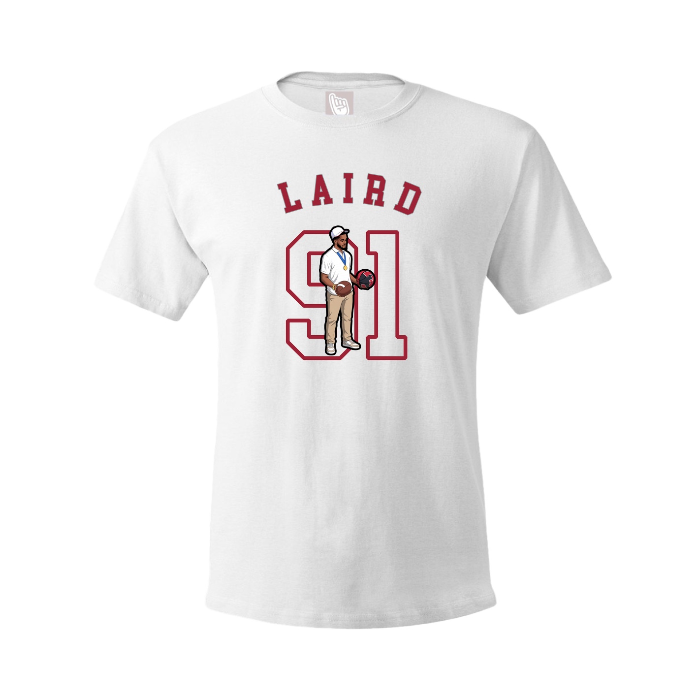 Youth Tee — Shirsey Arch in White
