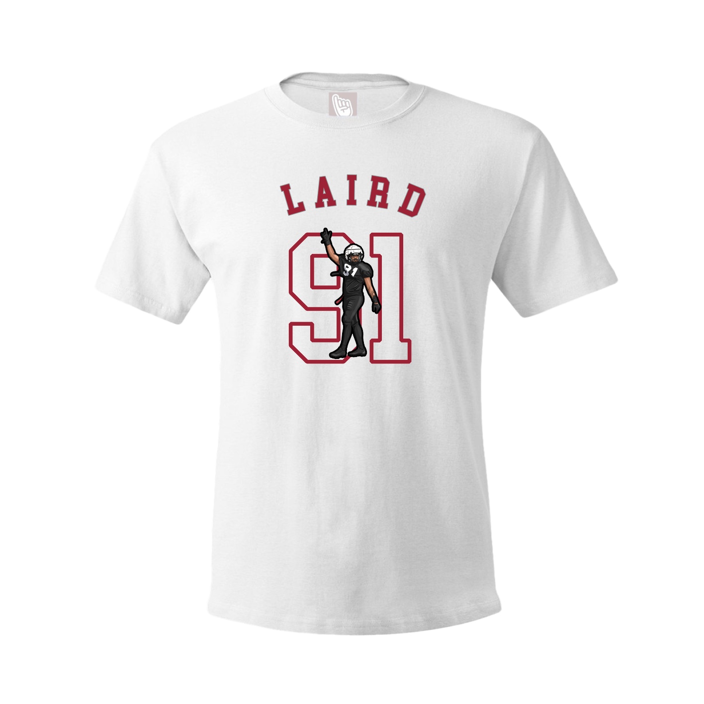 Tee — Shirsey Arch in White