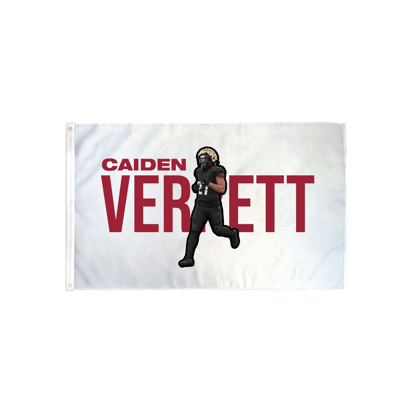 3x5 Flag — Player Name in Classic