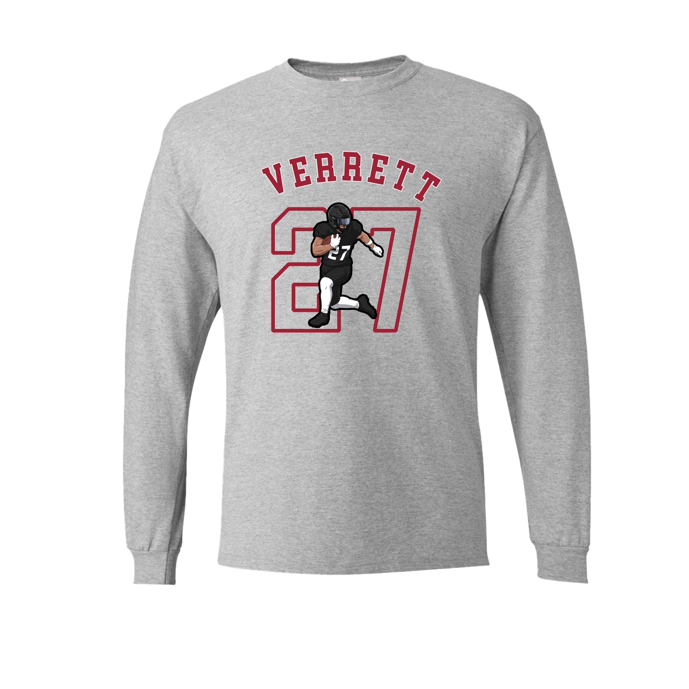 Long Sleeve Tee — Shirsey Arch in Grey
