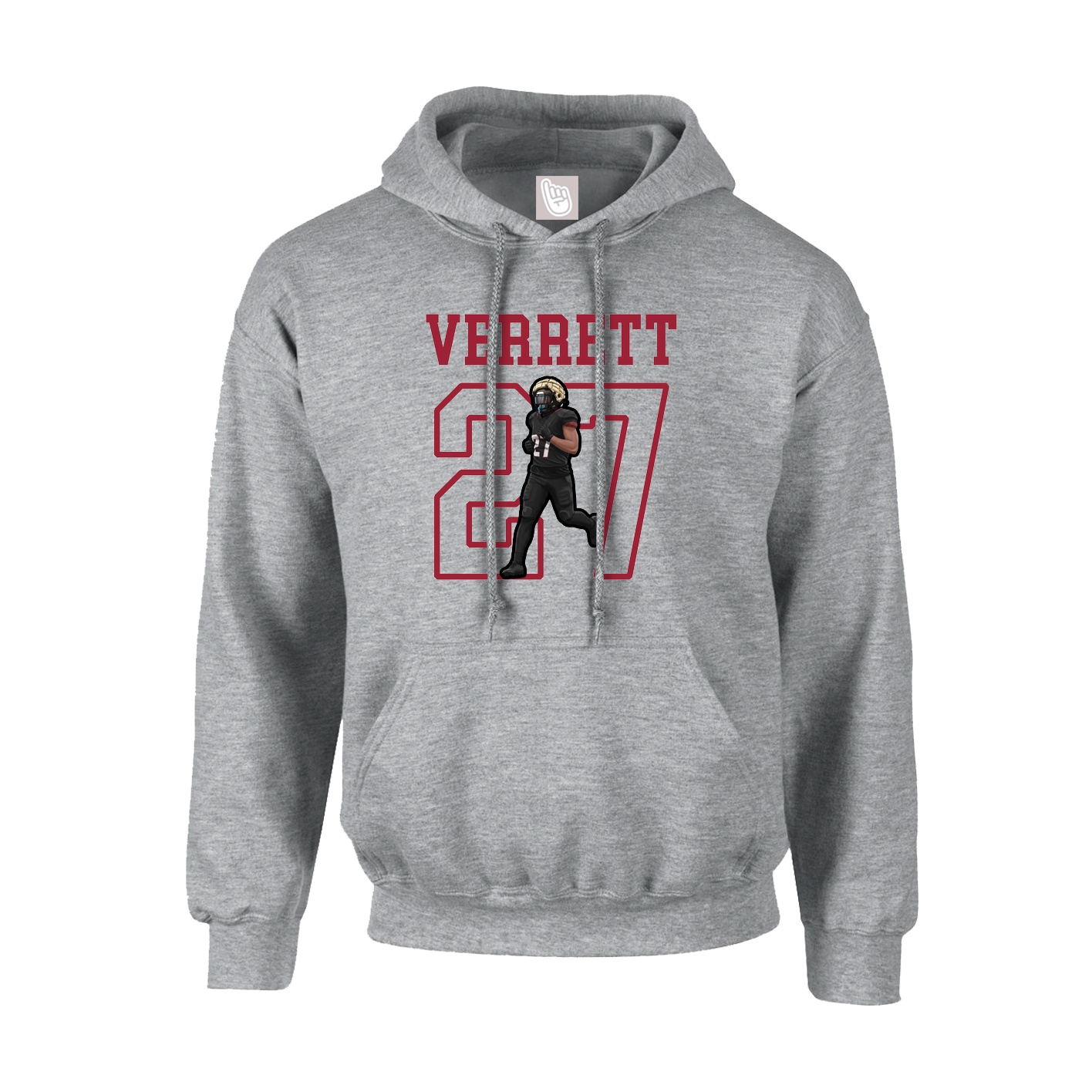 Hoodie — Shirsey in Grey