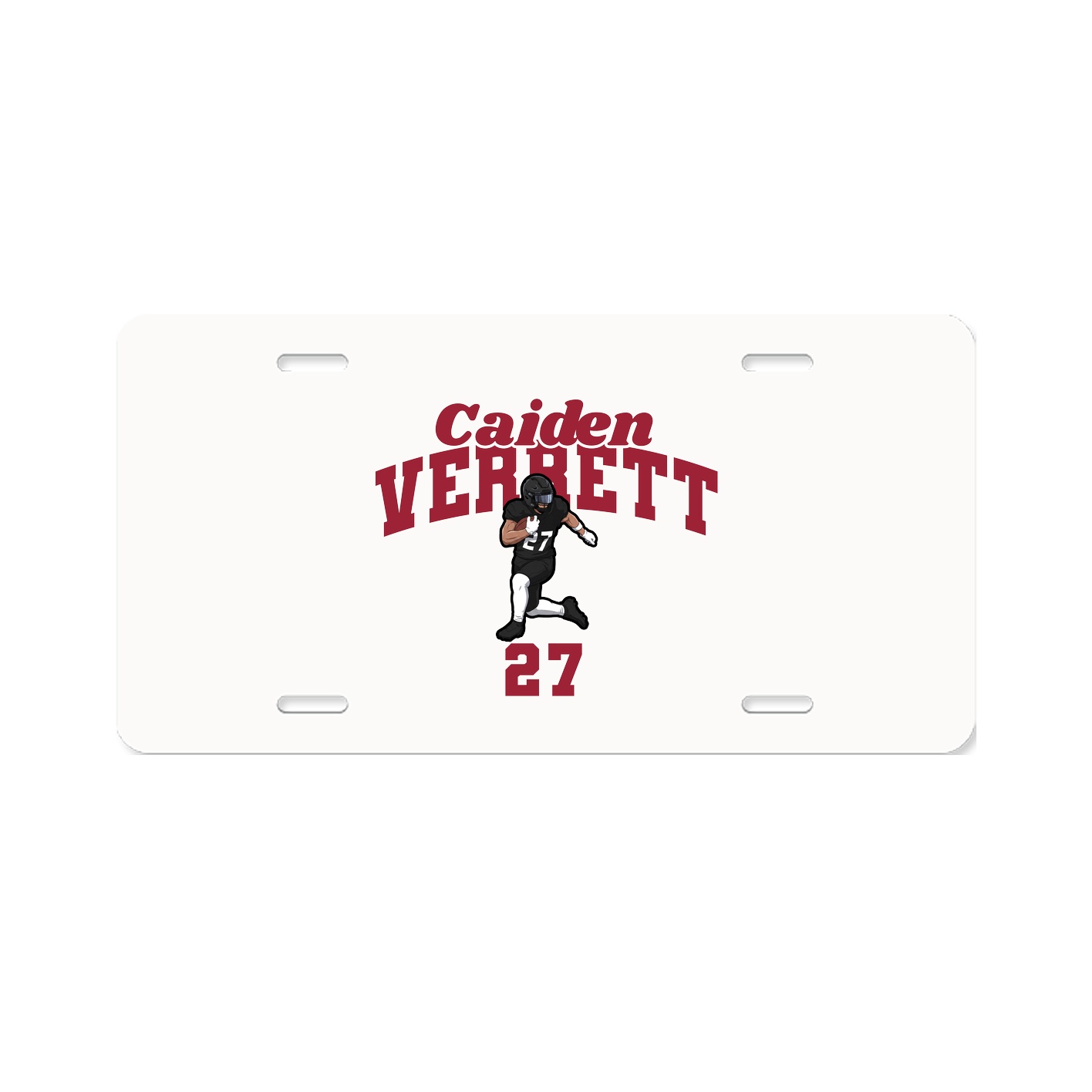 License Plate — Signature Arch in Classic