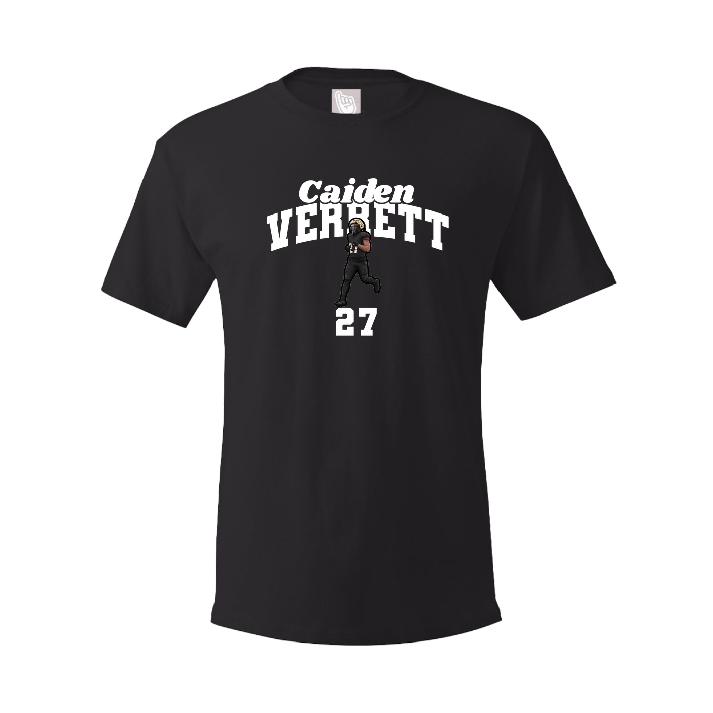Youth Tee — Signature Arch in Black