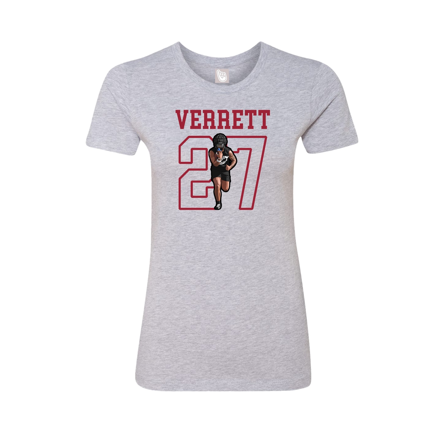 Fitted Women's Tee — Shirsey in Grey