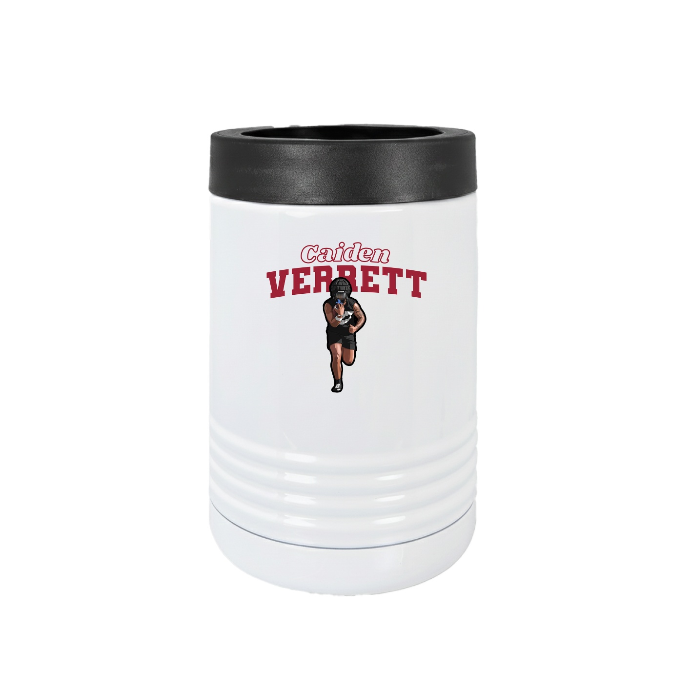 Beverage Holder — Name Arch in White