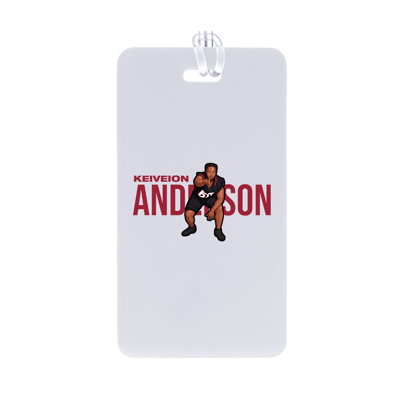 Bag Tag — Player Name in Classic