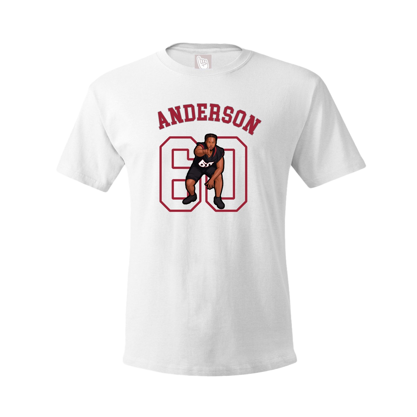 Youth Tee — Shirsey Arch in White