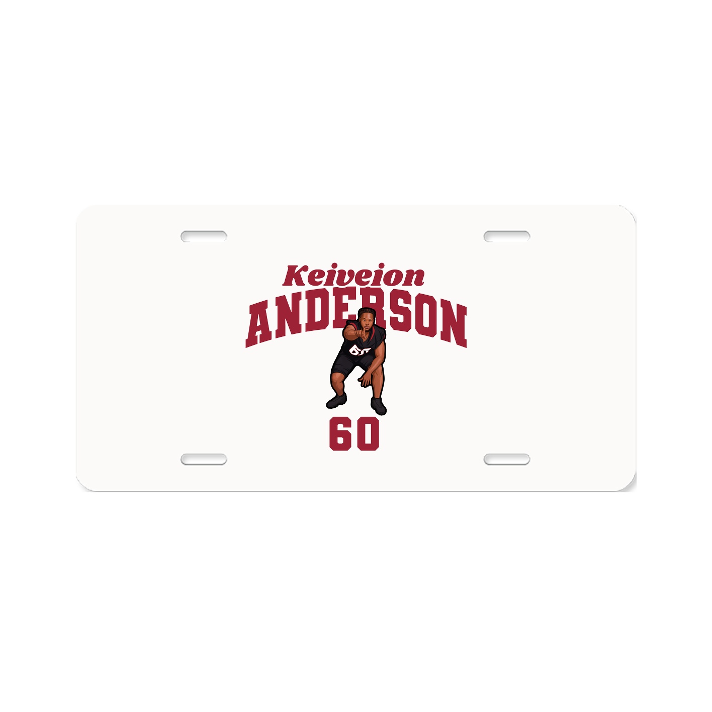 License Plate — Signature Arch in Classic