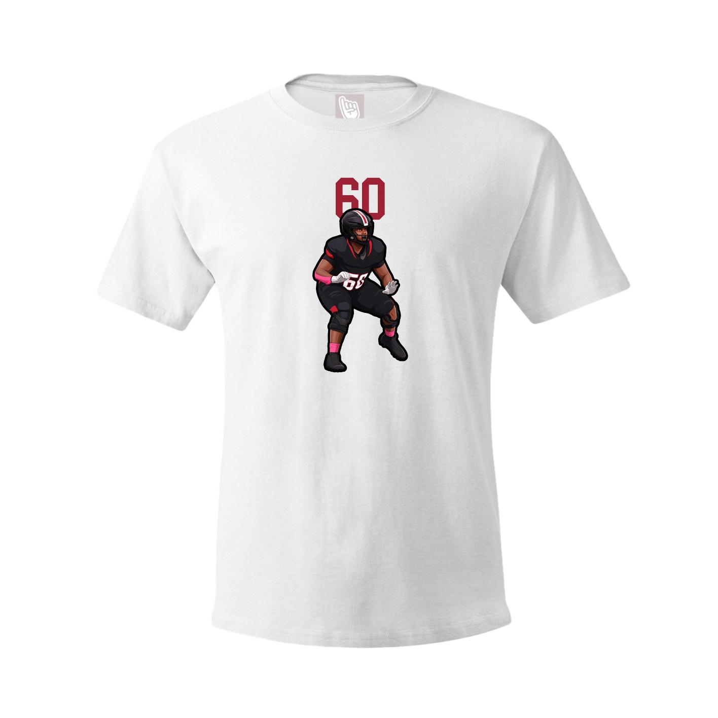 Tee — Number Top in White