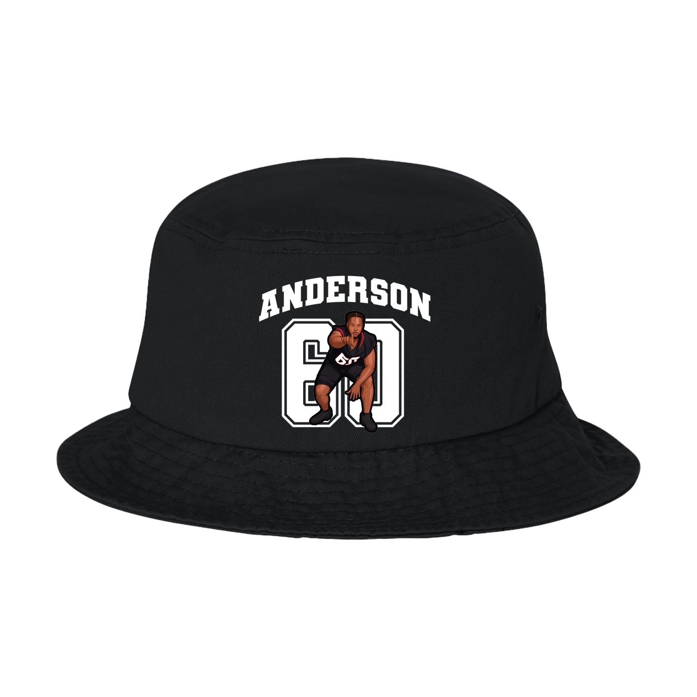Bucket Cap — Number in Black