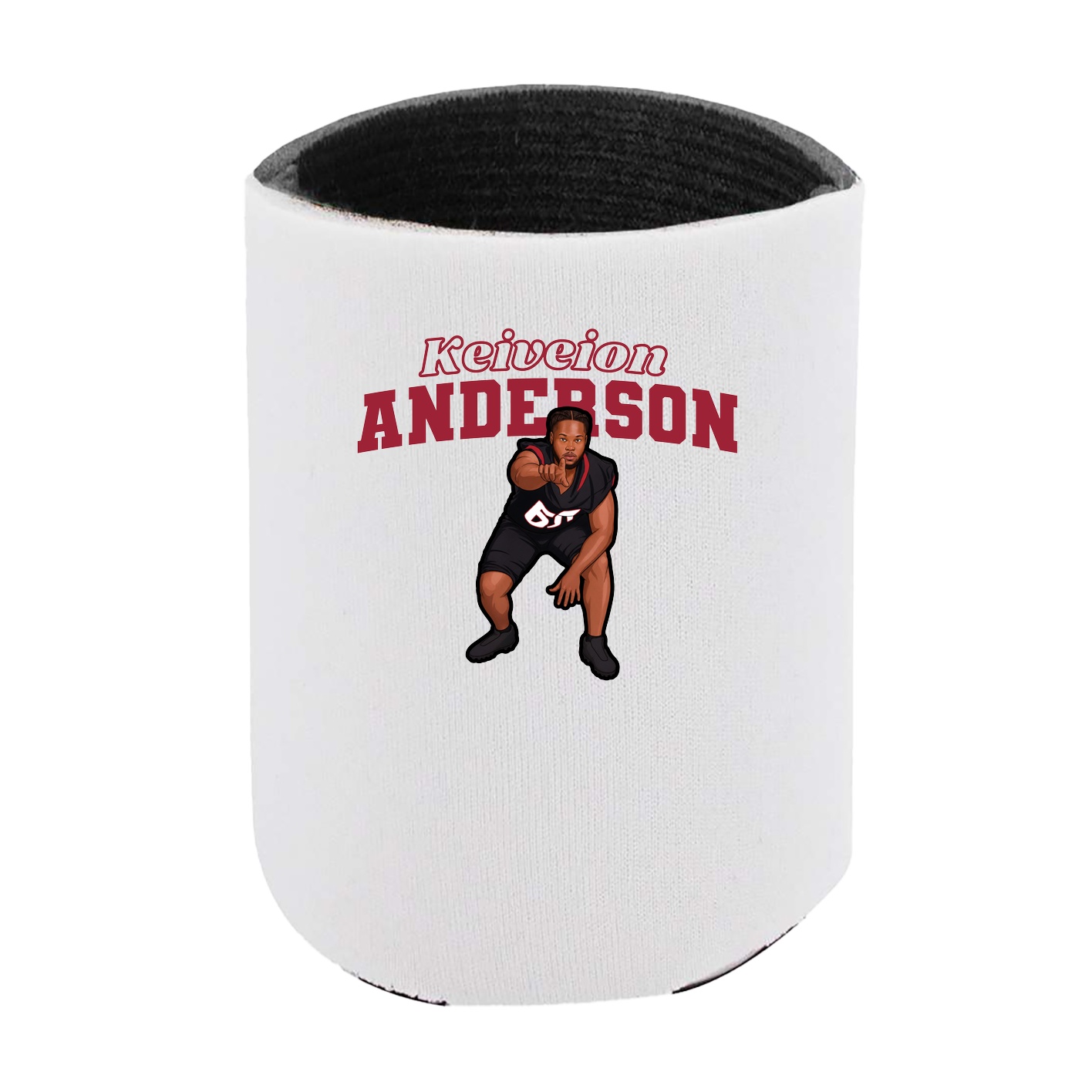 Can Holder — Name Arch in White