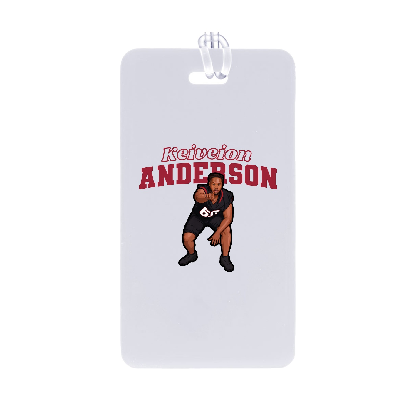 Bag Tag — Name Arch in Classic