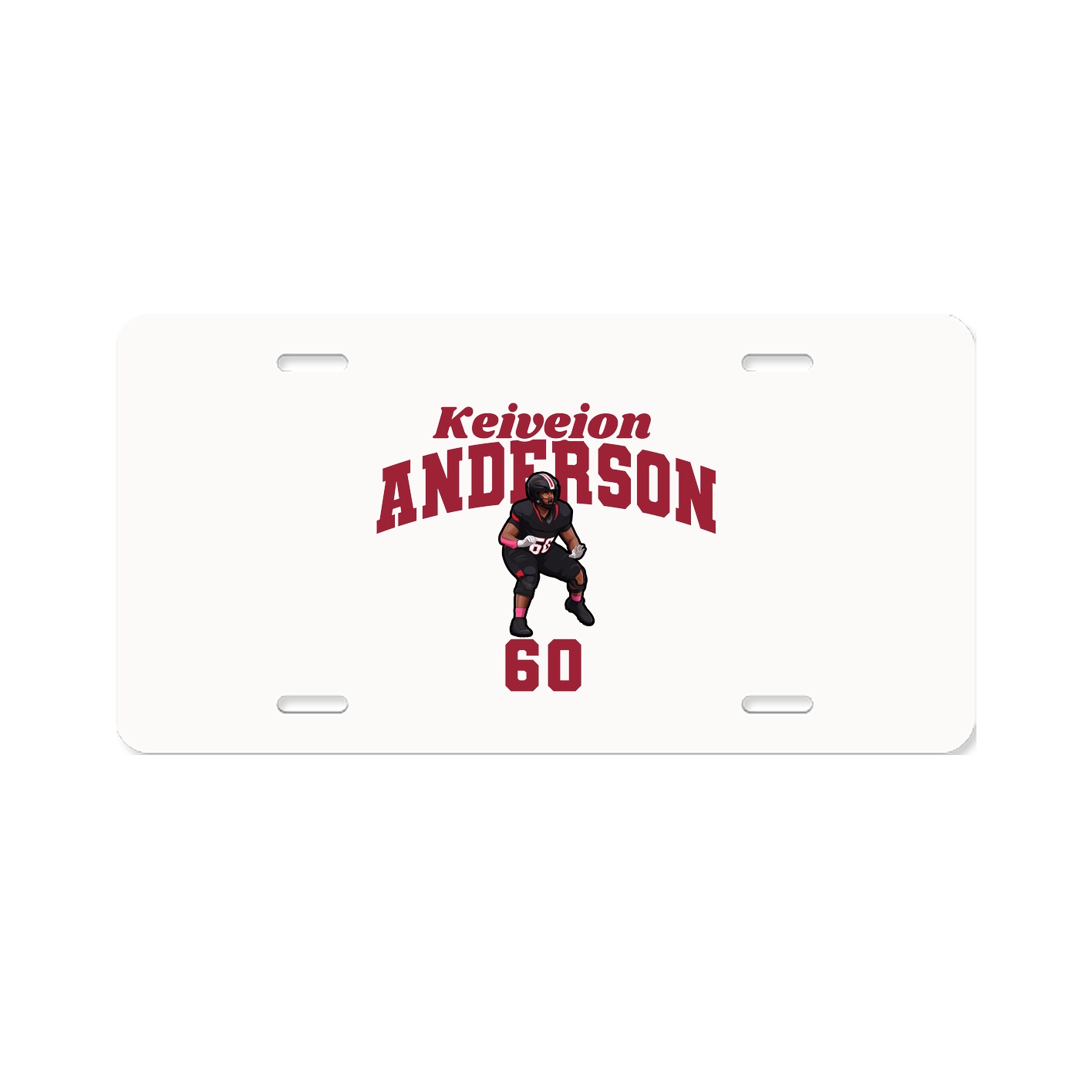 License Plate — Signature Arch in Classic