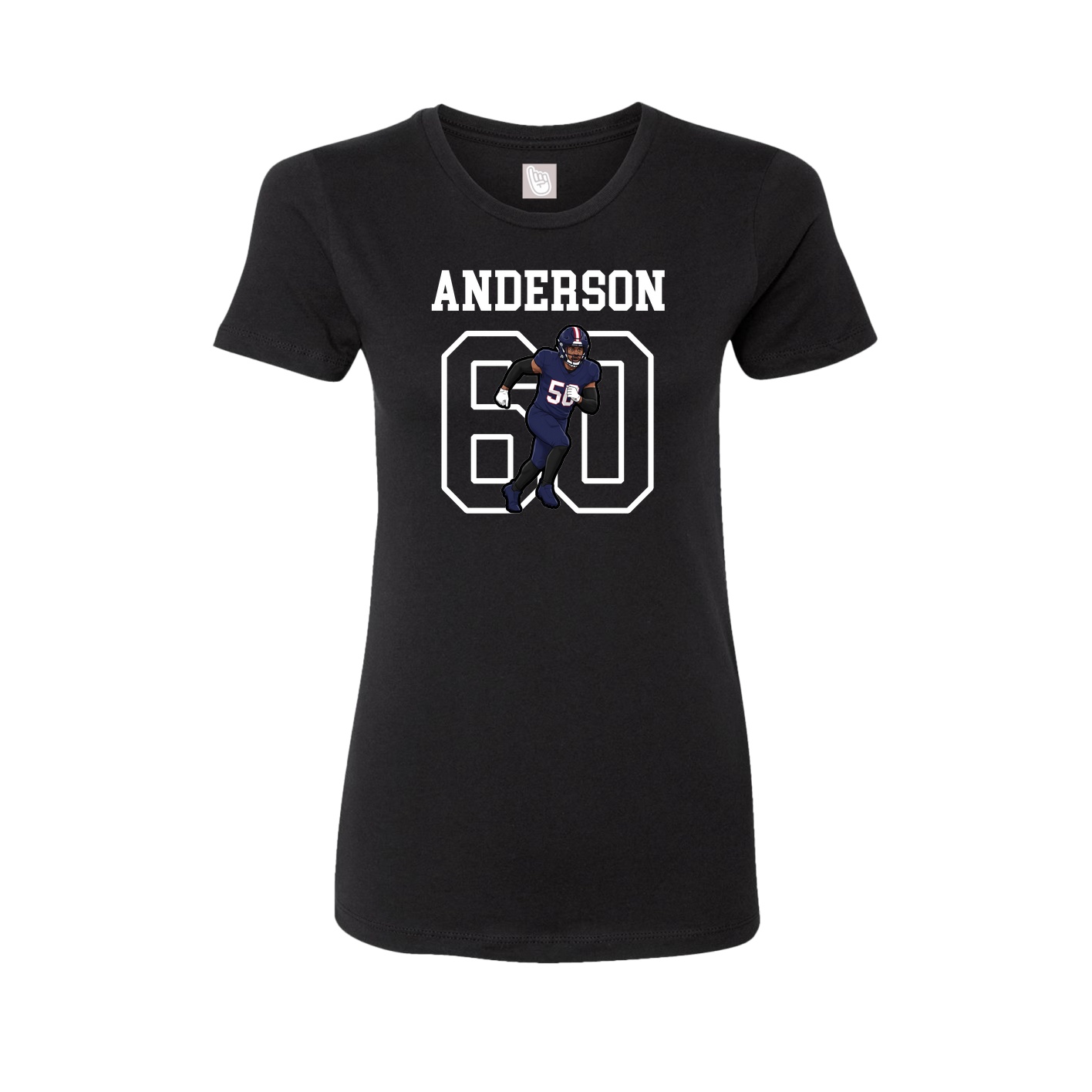 Fitted Women's Tee — Shirsey in Black