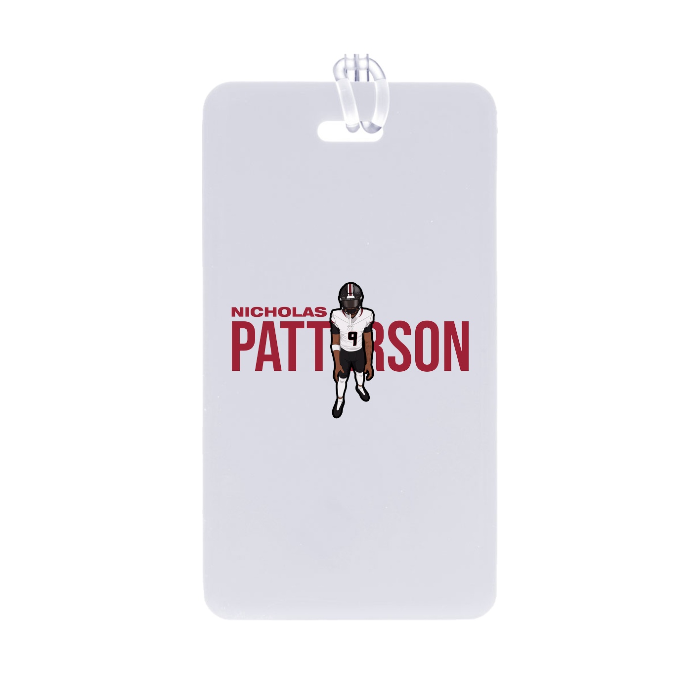 Bag Tag — Player Name in Classic
