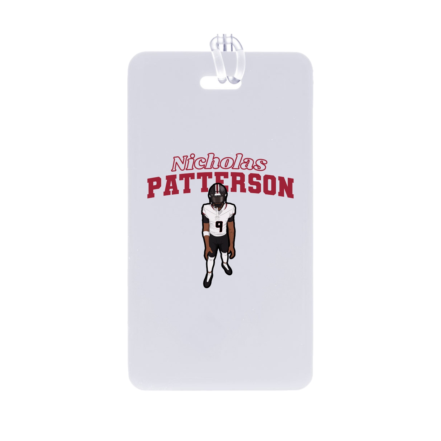 Bag Tag — Name Arch in Classic