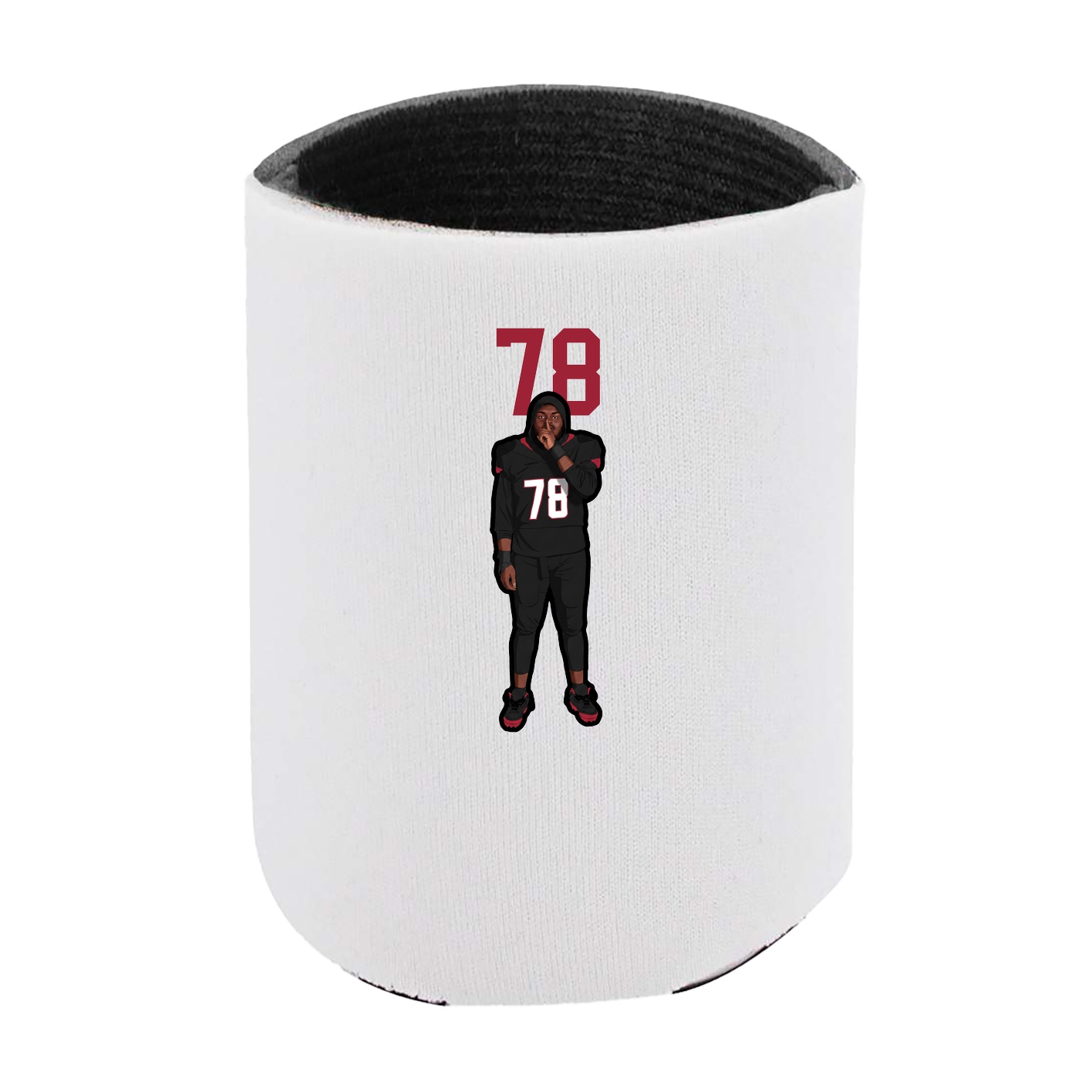 Can Holder — Number Top in White