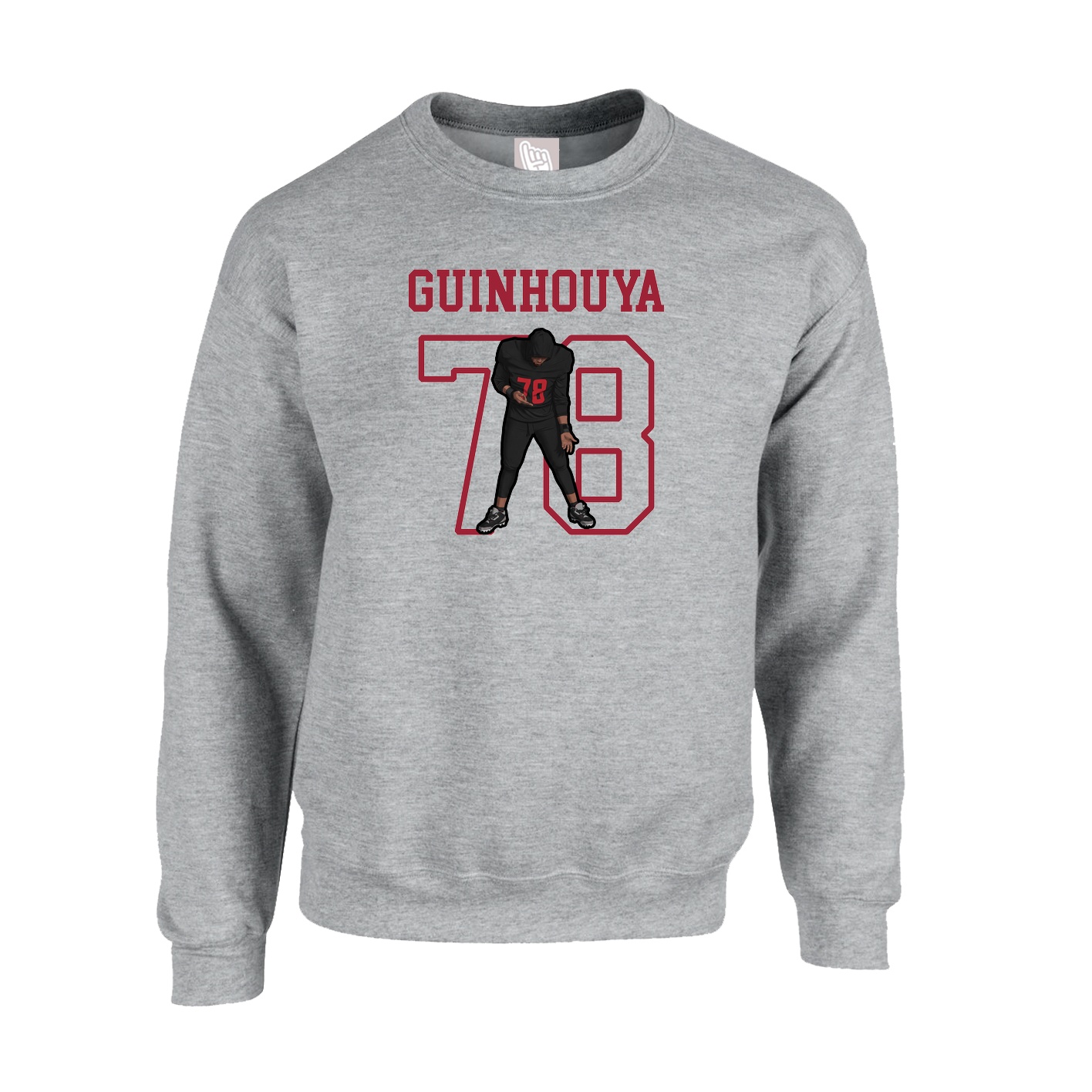 Fleece Crew — Shirsey in Grey