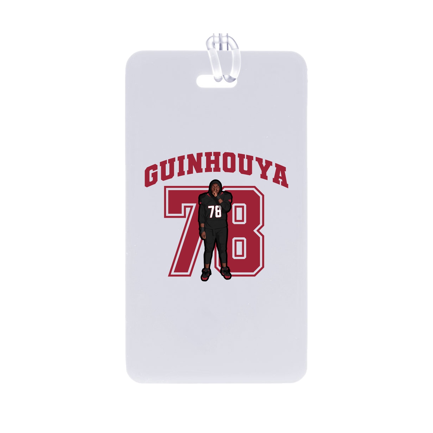 Bag Tag — Number in Classic