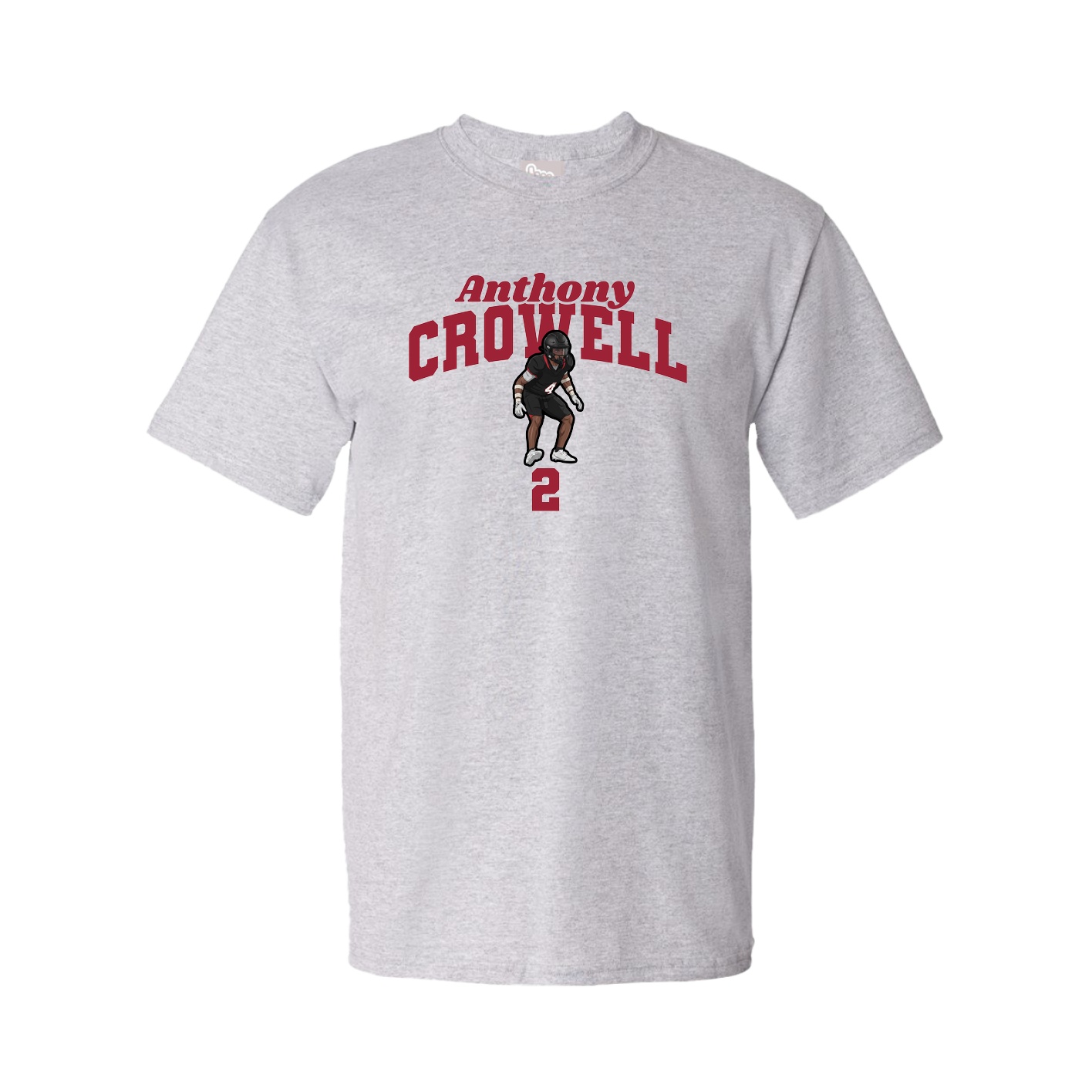 Youth Tee — Signature Arch in Grey