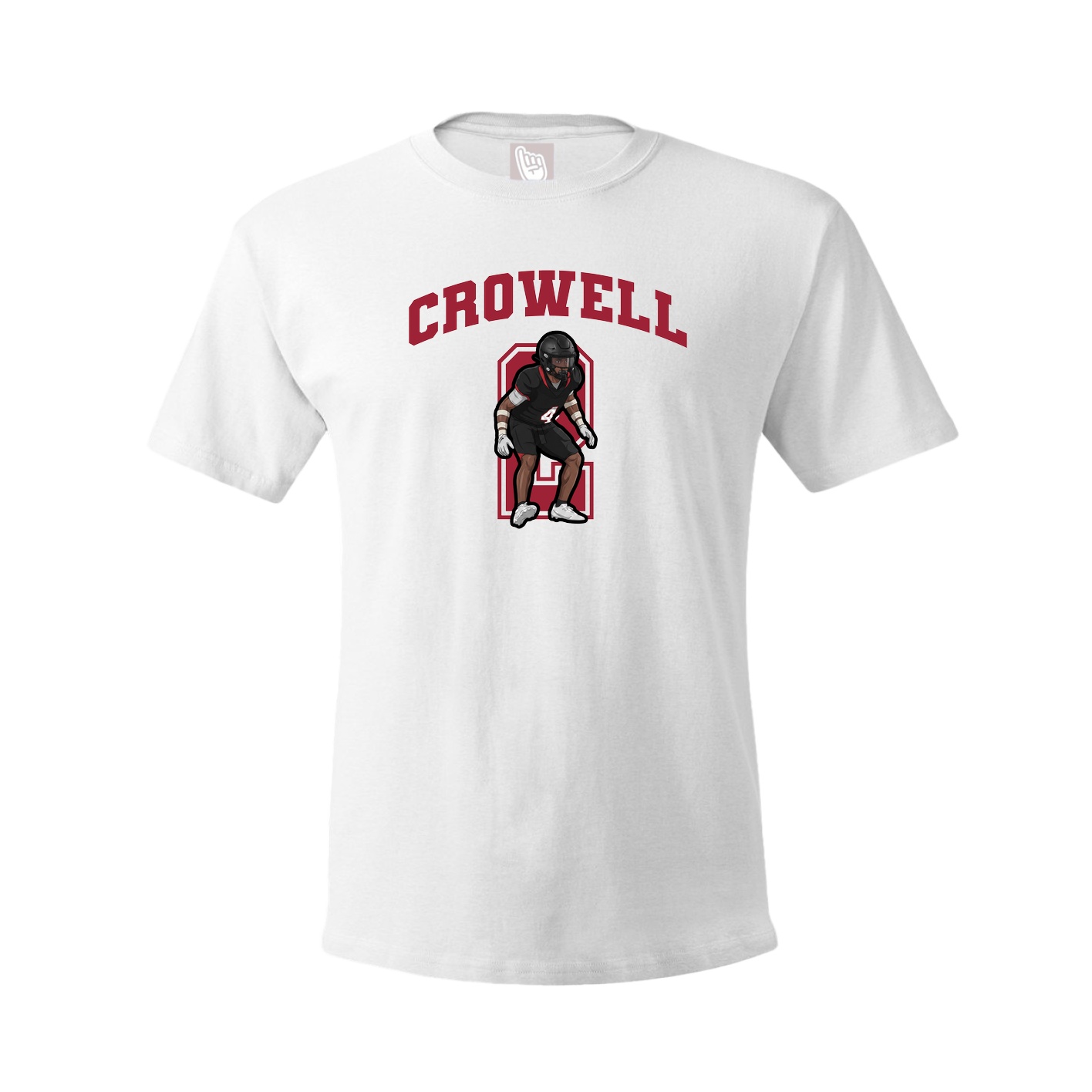 Tee — Number in White