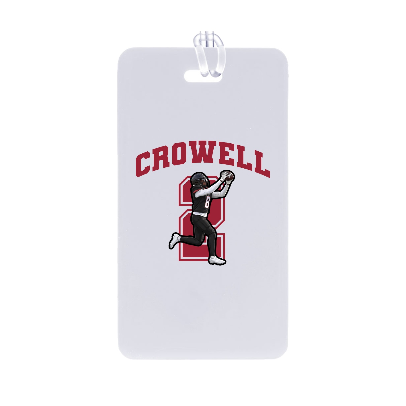 Bag Tag — Number in Classic