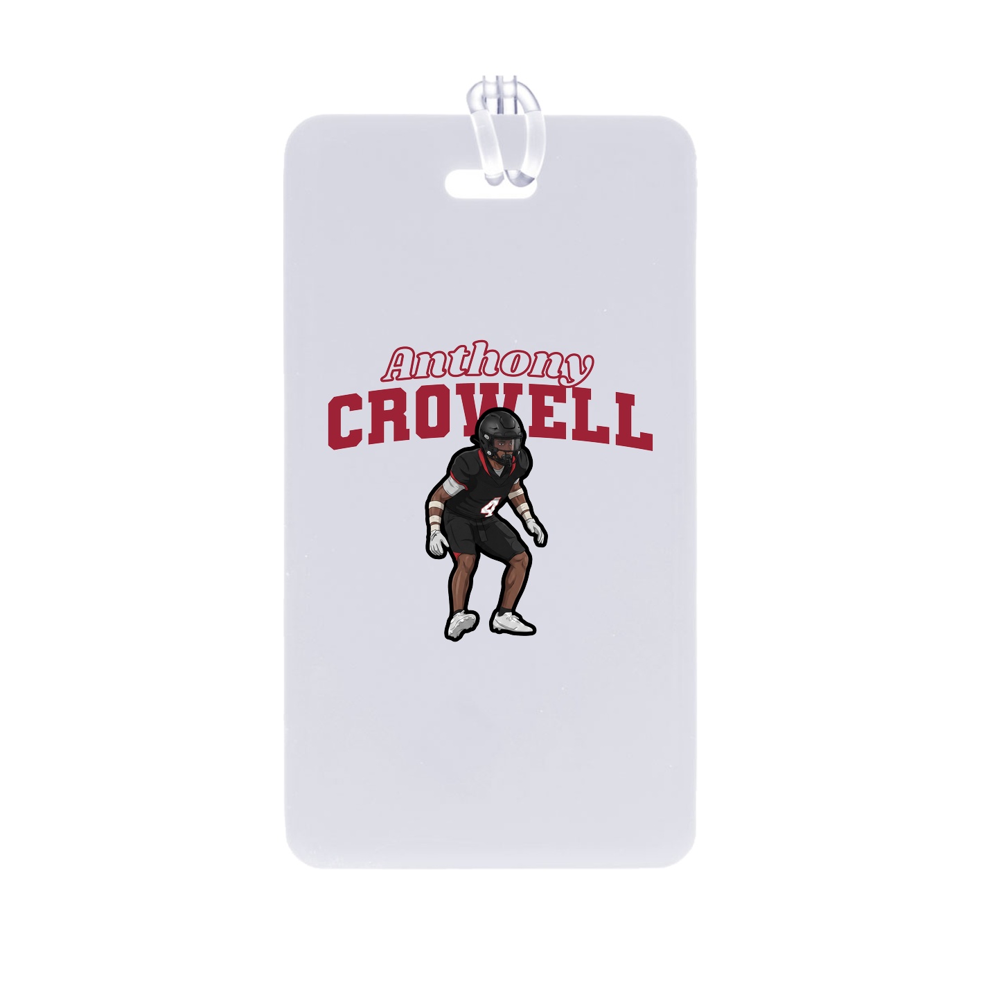 Bag Tag — Name Arch in Classic