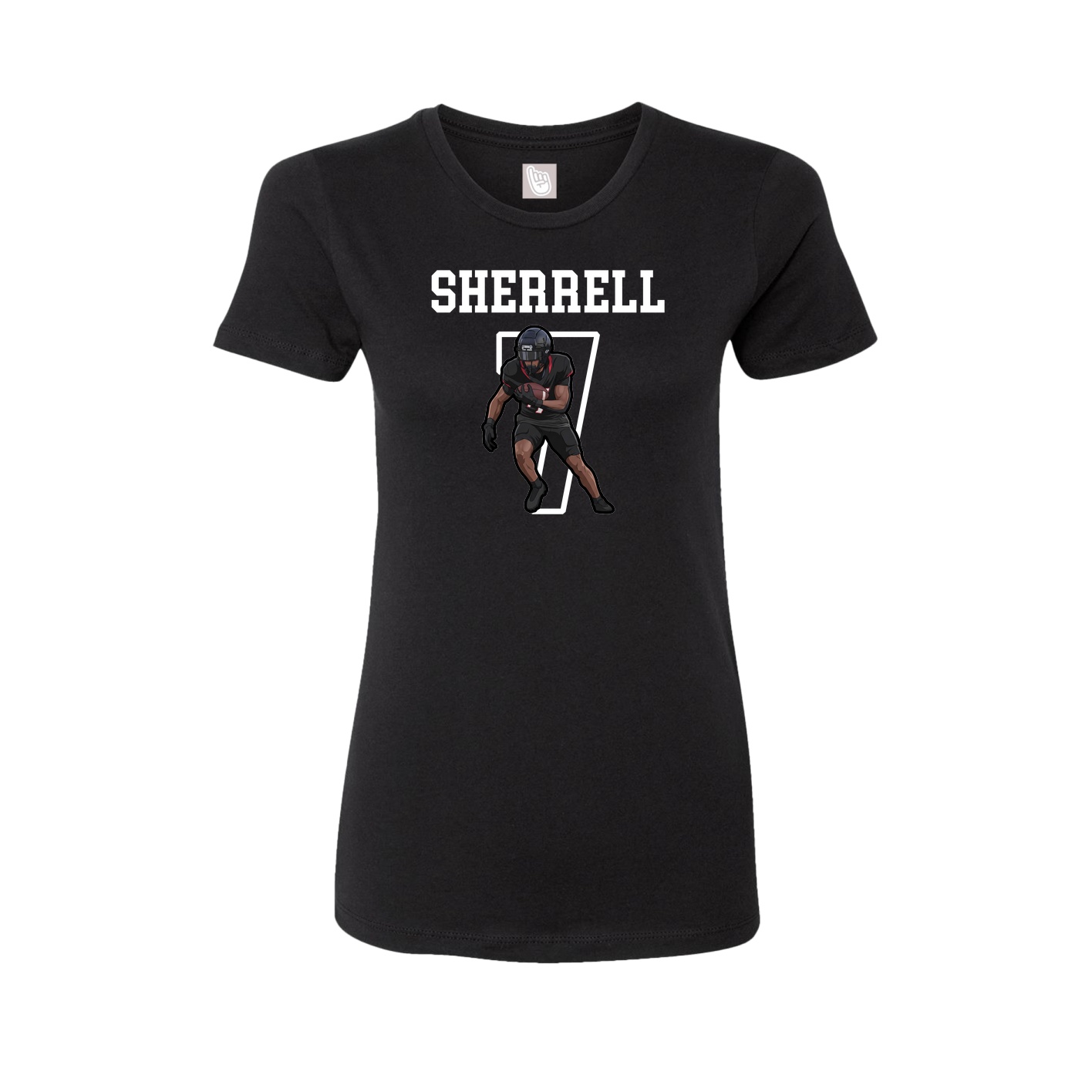 Fitted Women's Tee — Shirsey in Black