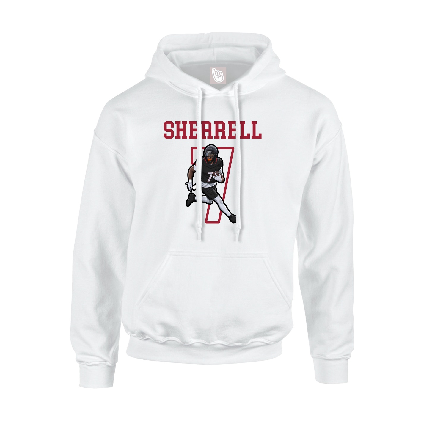 Hoodie — Shirsey in White