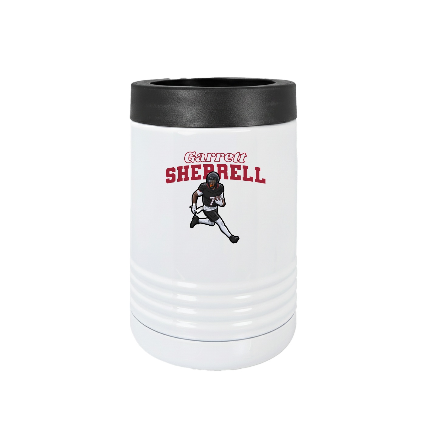 Beverage Holder — Name Arch in White
