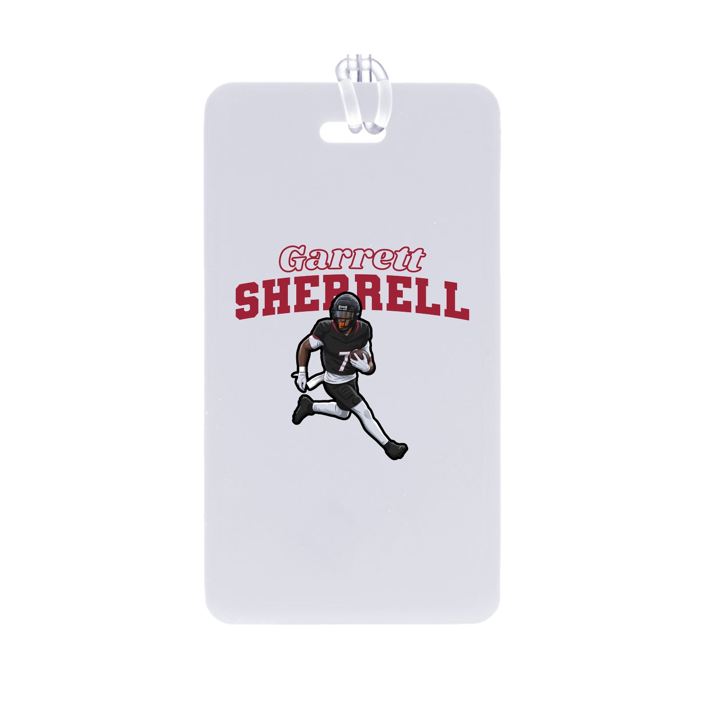 Bag Tag — Name Arch in Classic