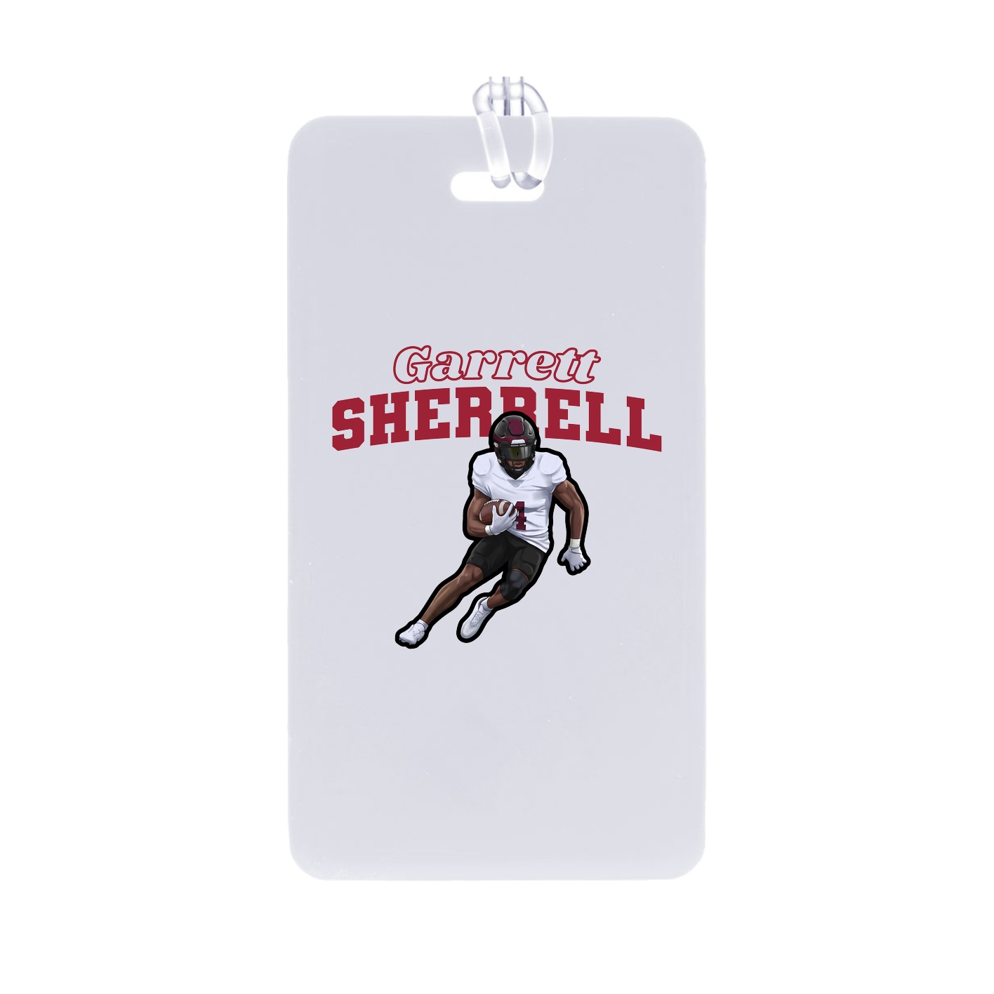 Bag Tag — Name Arch in Classic