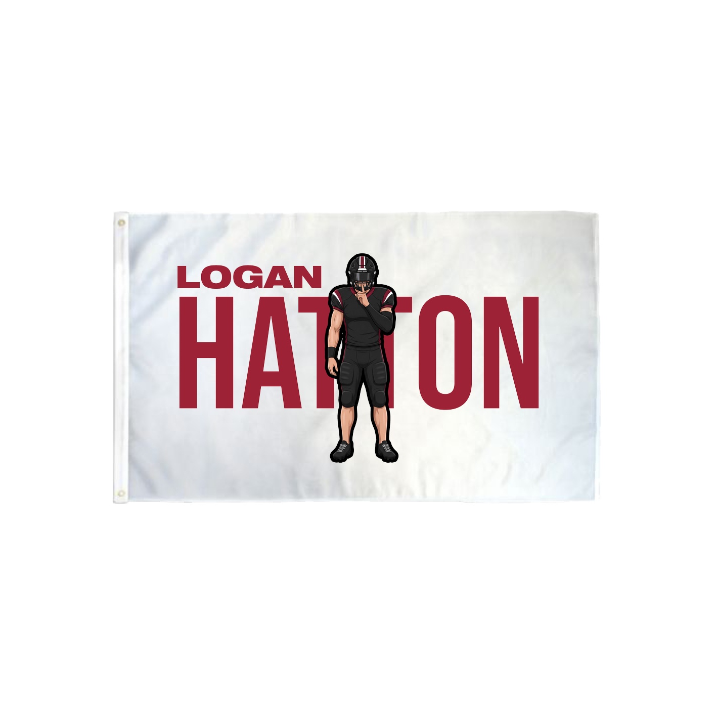 3x5 Flag — Player Name in Classic