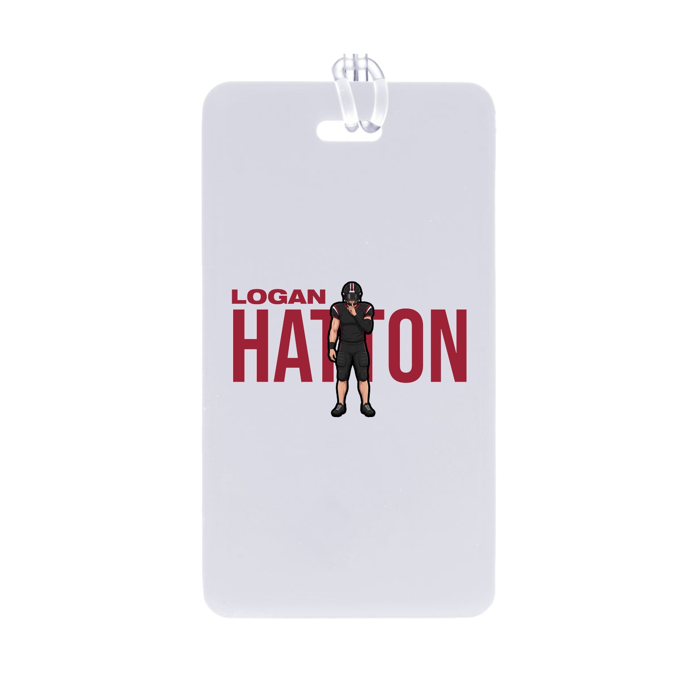 Bag Tag — Player Name in Classic