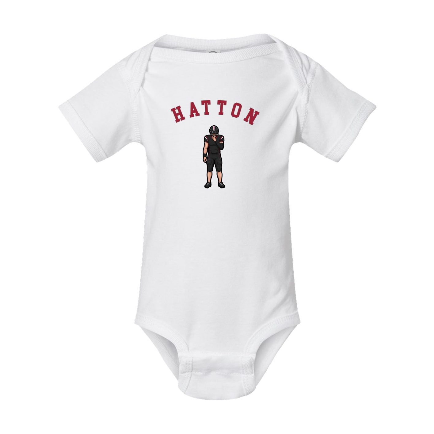 Baby Onesie — Shirsey Arch in White