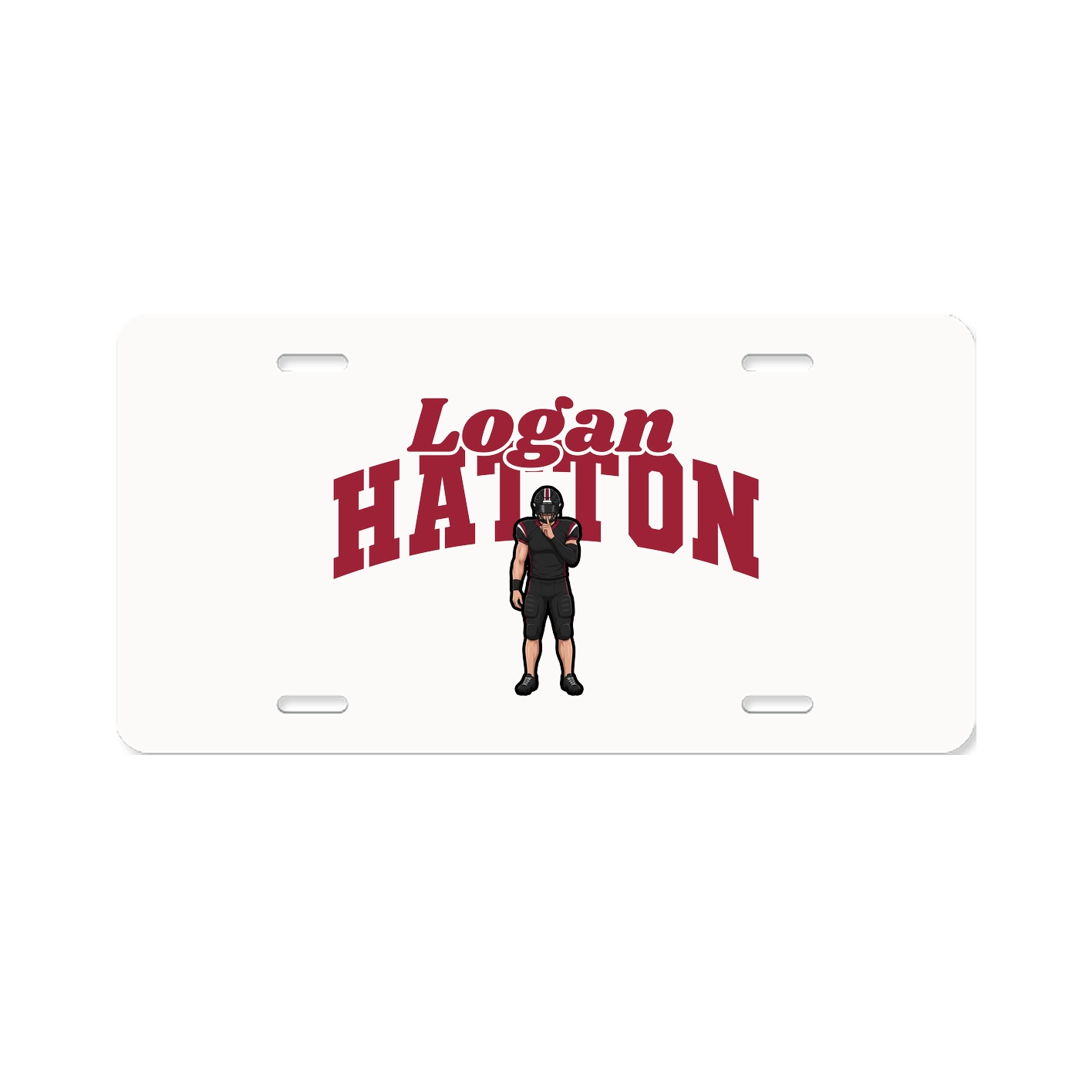 License Plate — Signature Arch in Classic