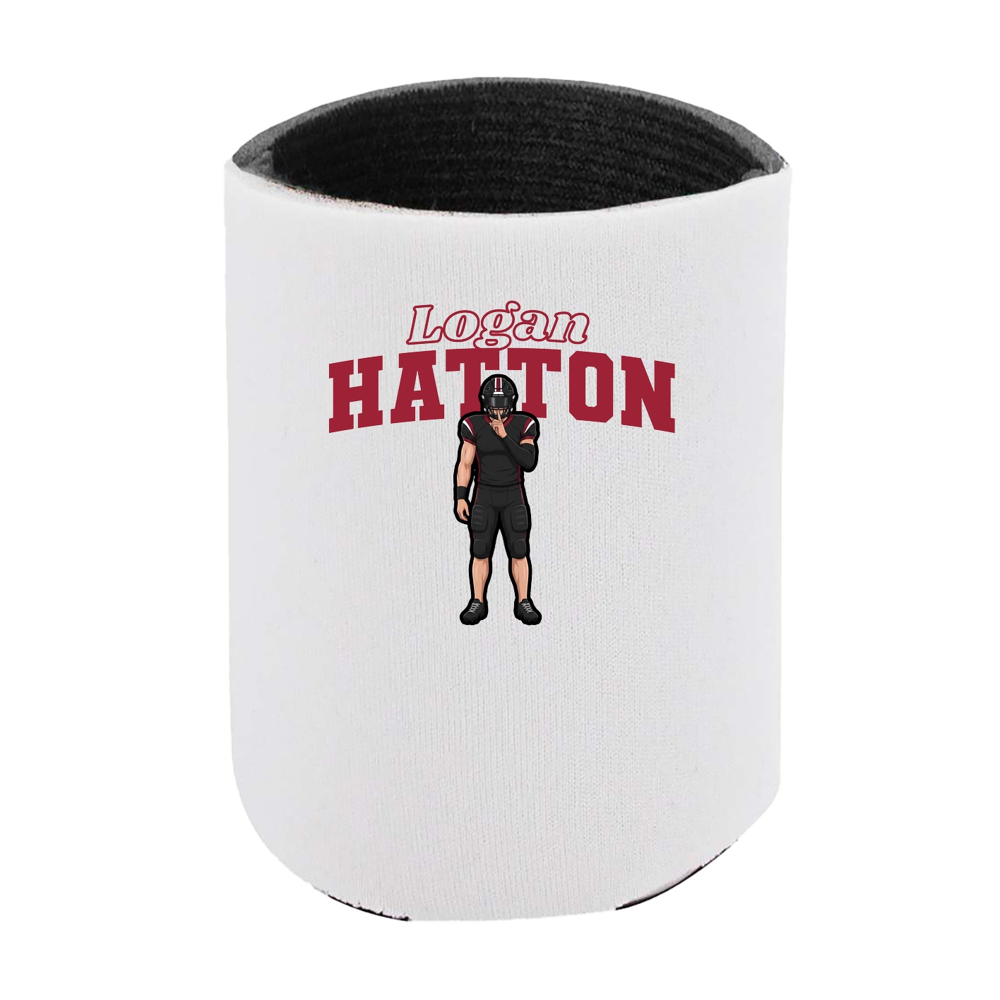 Can Holder — Name Arch in White
