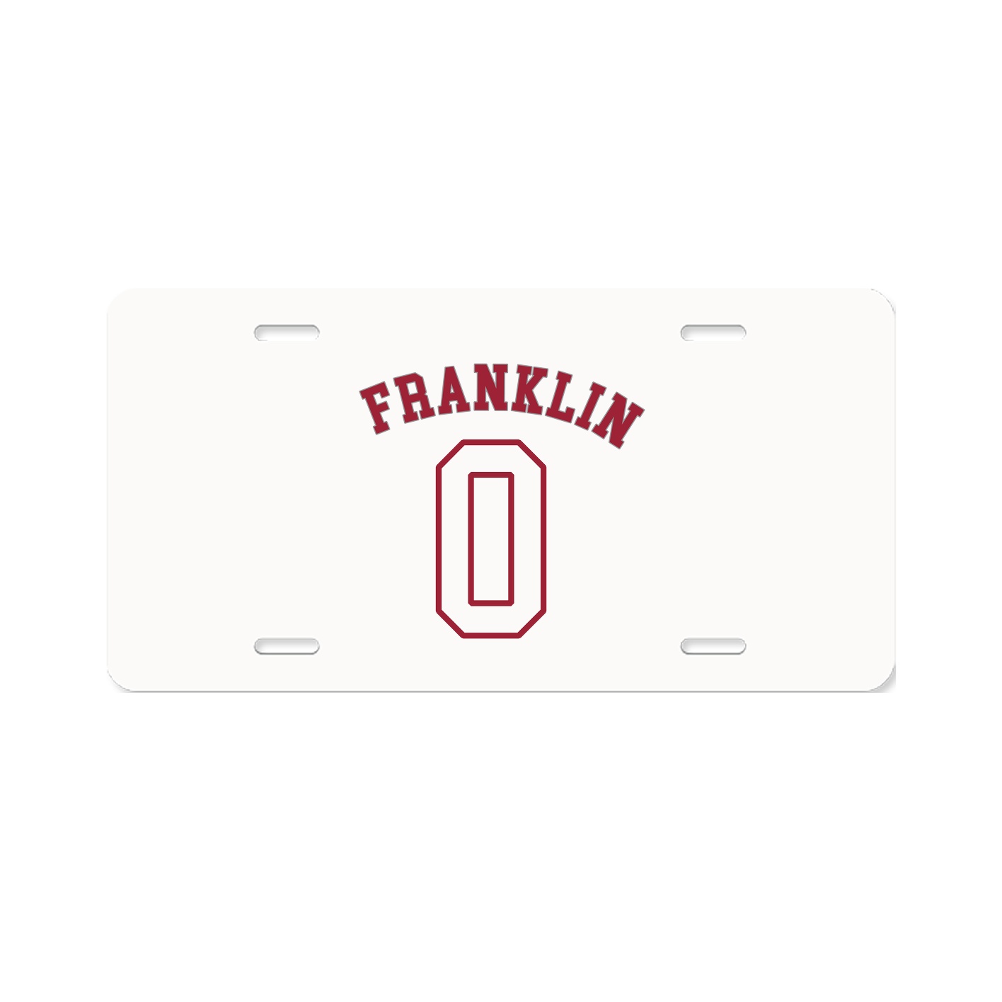 License Plate — Shirsey Arch in Classic