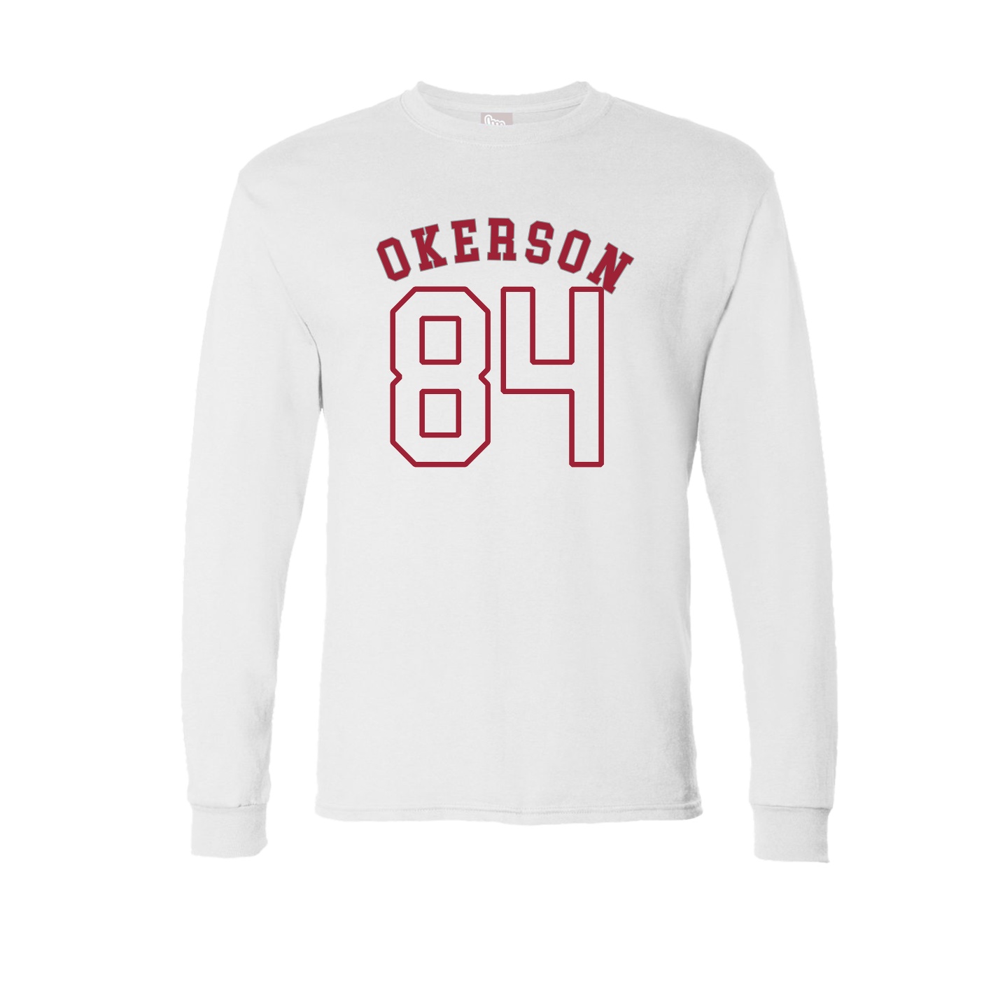 Long Sleeve Tee — Shirsey Arch in White