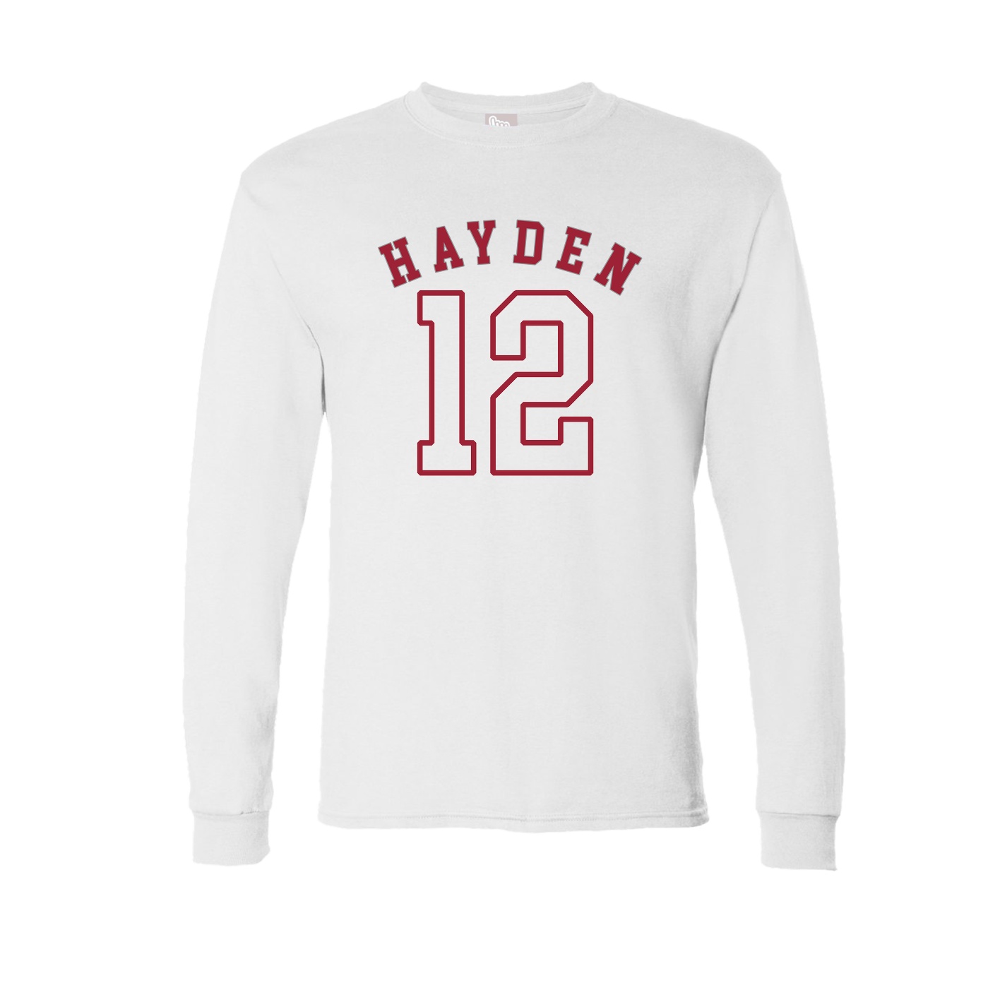 Long Sleeve Tee — Shirsey Arch in White