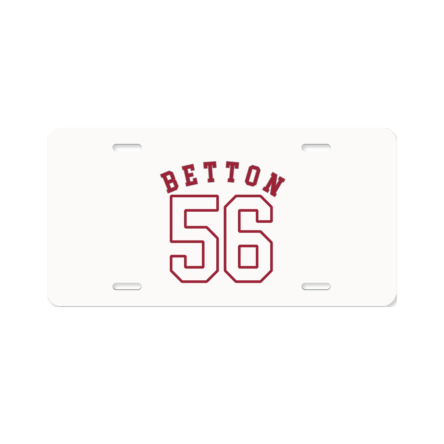 License Plate — Shirsey Arch in Classic